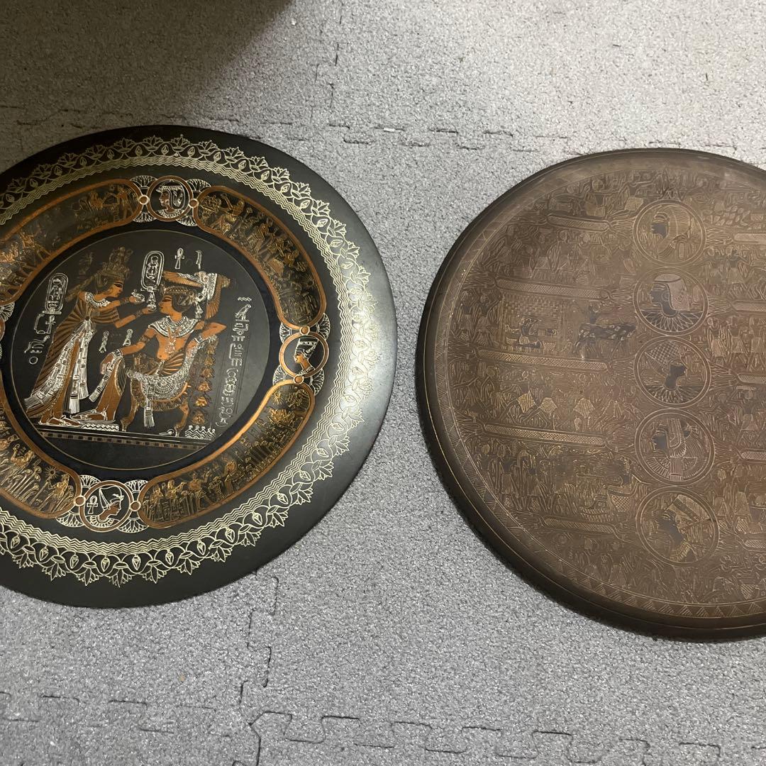 エジプト 飾り皿 2枚セット 【楽天市場】エジプト（食器・カトラリー