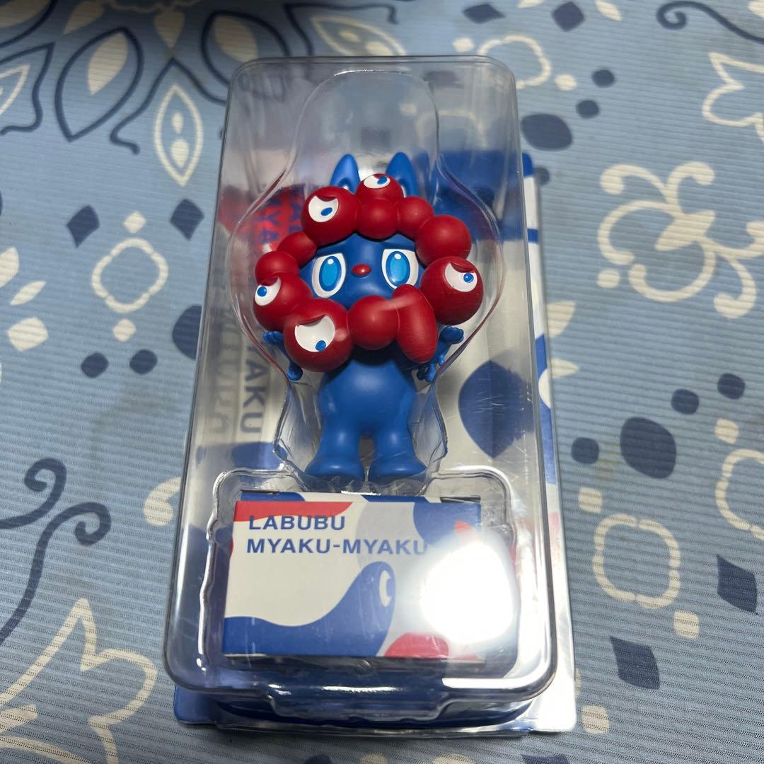 LABUBU MYAKU-MYAKU ラブブ万博フィギュア LABUBU MYAKU-MYAKU ストラップ付フィギュア ミャクミャク EXPO2025