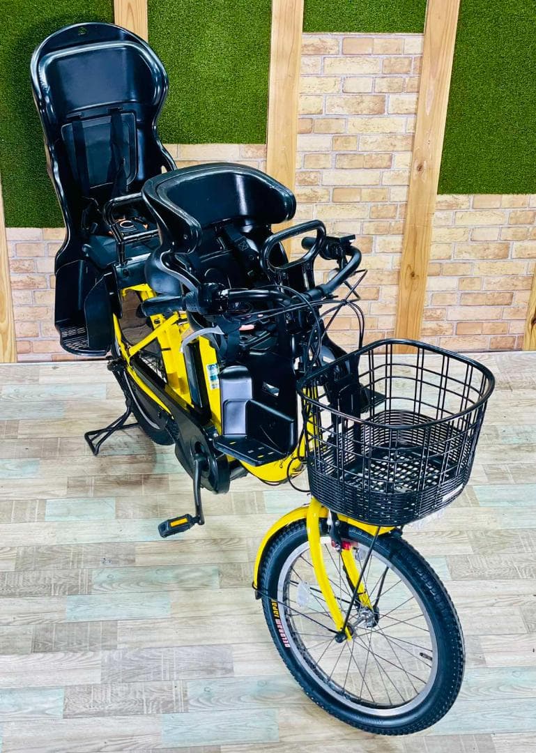 超特価 3人乗り ヤマハ 最上級バビー 子供乗せ電動アシスト自転車