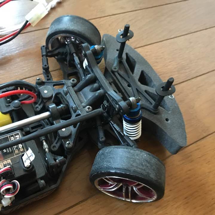 タミヤラジコン カウンタック ビンテージ サーボ、受信機 無断変速付き