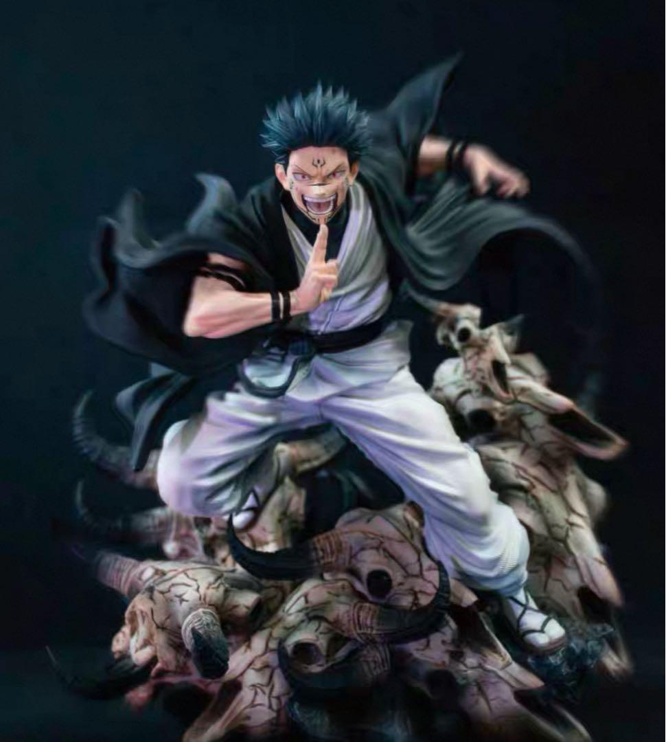 呪術廻戦 ガレージキット　両面宿儺 伏黒恵　レジン スタチュー フィギュア 呪術廻戦 両面宿儺 伏黒恵 ガレージキット ガレキ スタチュー③