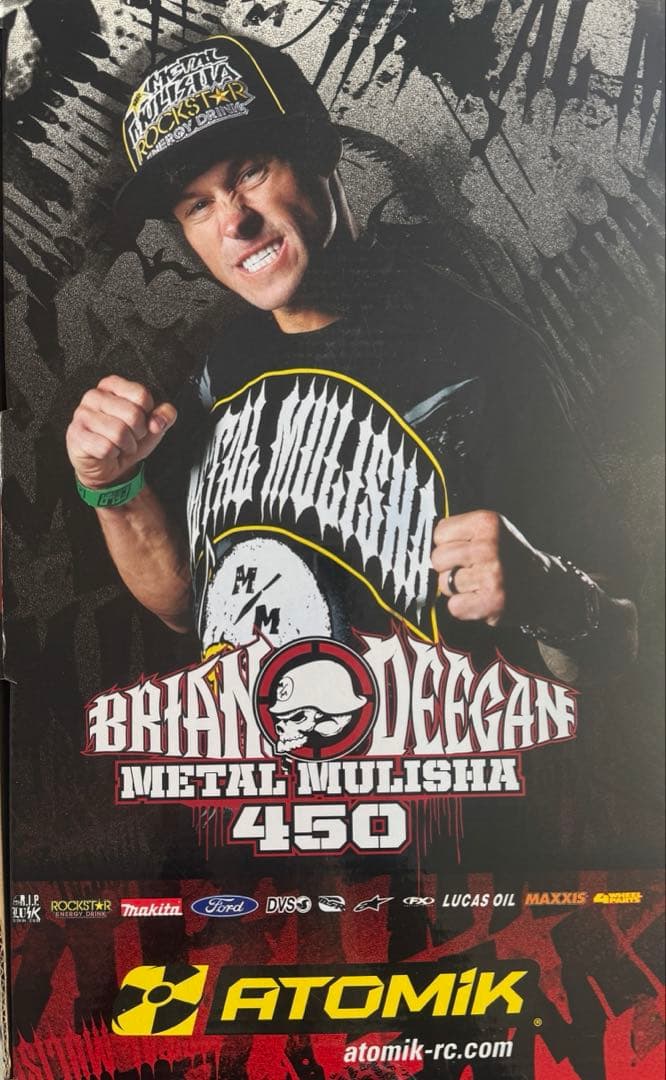 Brian Deegan l Mulisha 450 FMXバイク