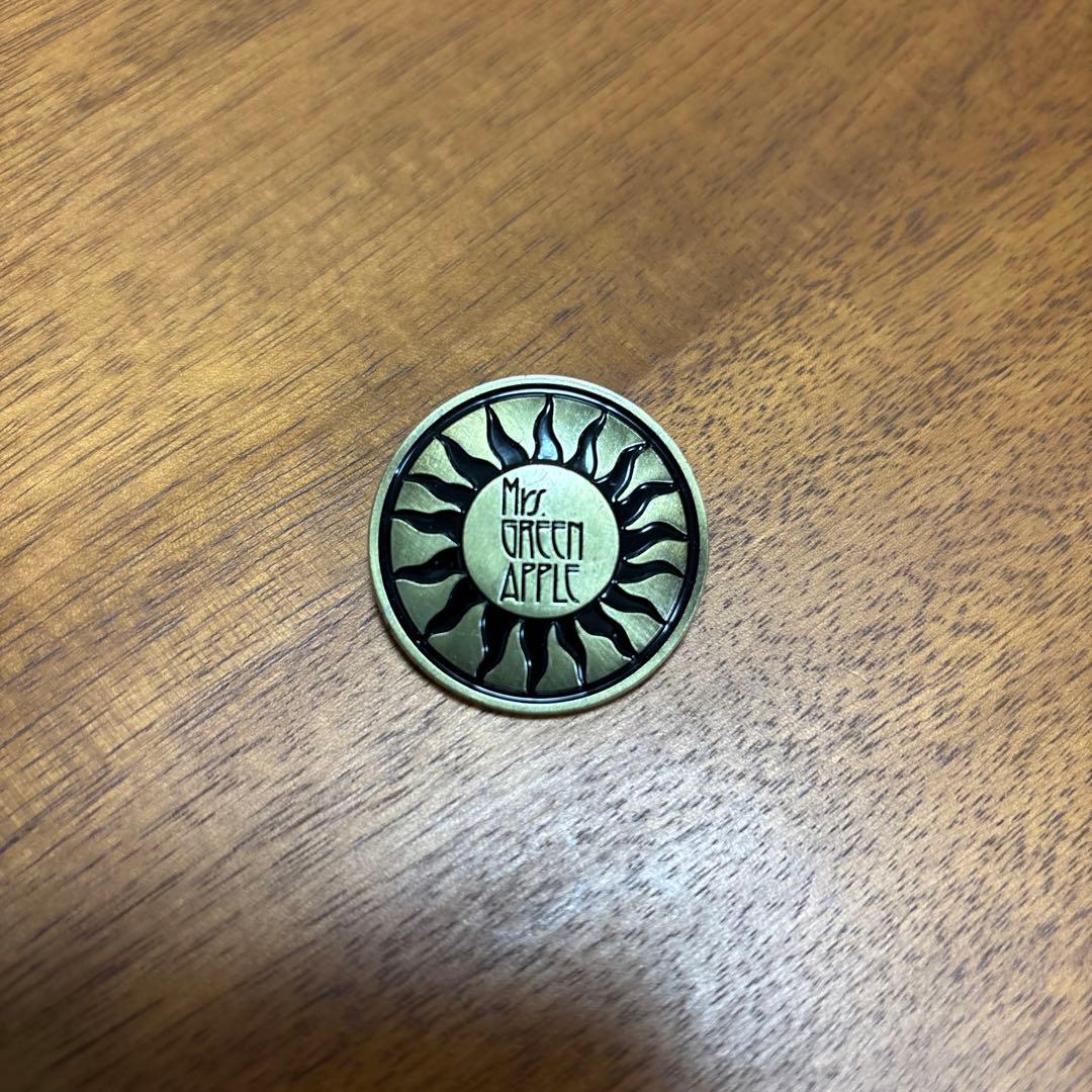 Mrs. GREEN APPLE ピンバッジ バベル - メルカリ