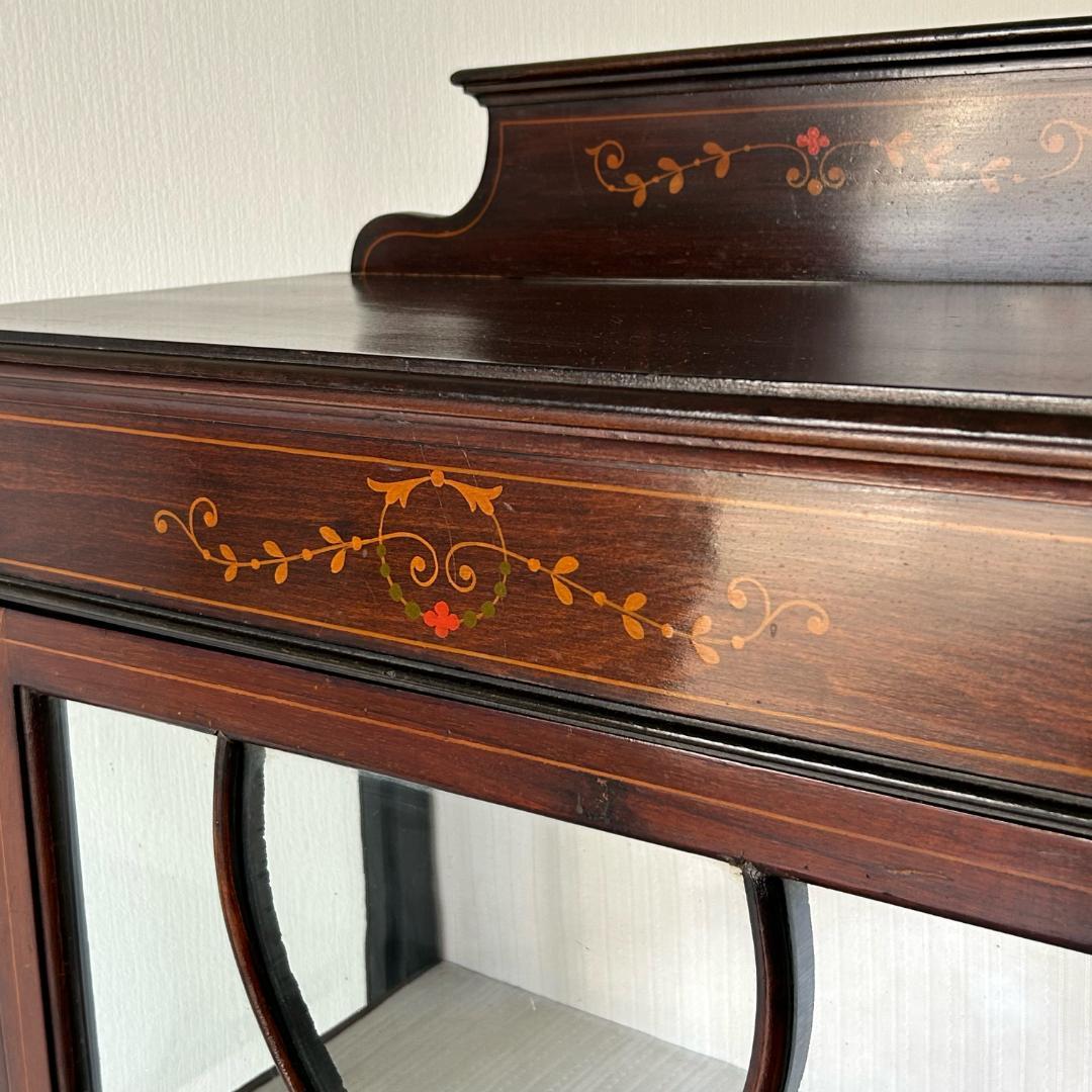 イギリス アンティーク 家具 ディスプレイ キャビネット 1930年頃 505A