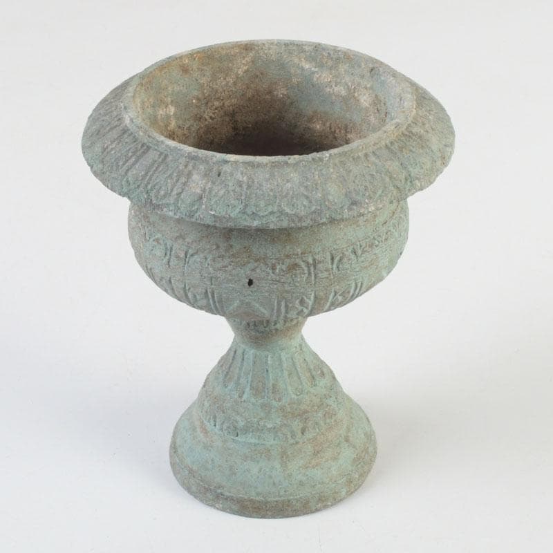 中国　古銅青銅　花草文　香炉　N　9810