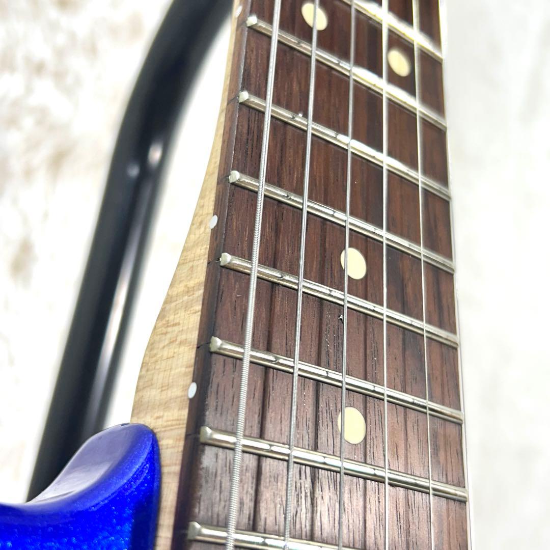 美品激虎ネック】Squier Fender Mustang メタリックブルー