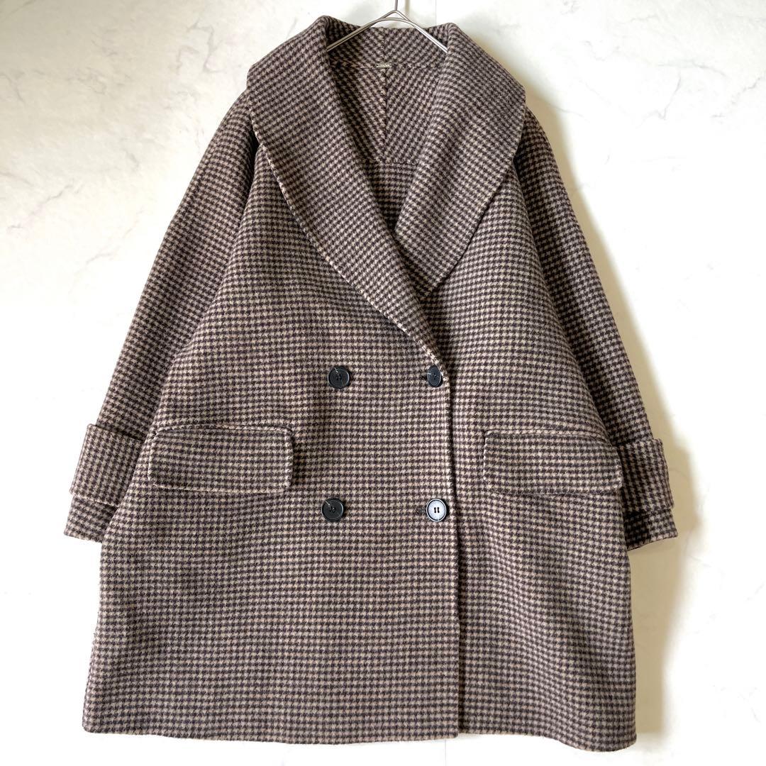 川口春奈（青羽紬）衣装 Mila Owenハーフ丈Aラインコート silent