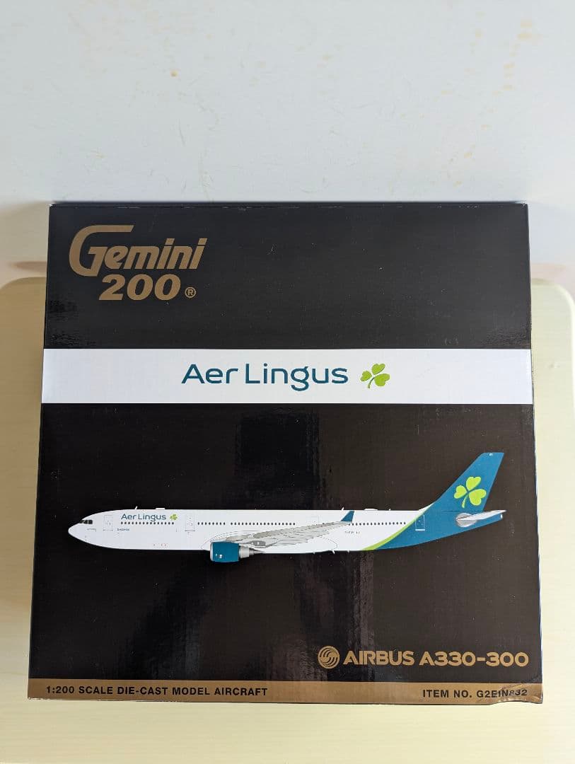 Gemini200 エア リンガス AIRBUS A330−300 EI-EDY Gemini 200 Aer Lingus A330-300 (Current Updated Revised Livery