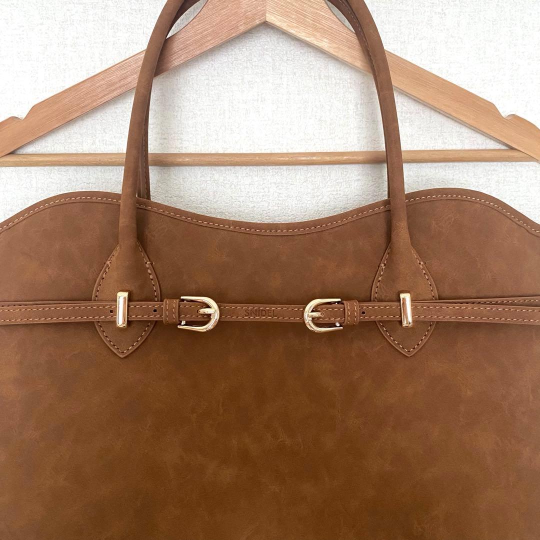 SNIDEL スナイデル ソフトベルトトートバッグ