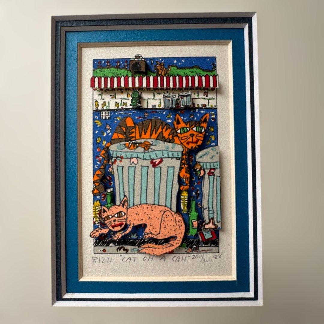 ジェームス・リジィ、3Dシルクスクリーン CAT OH CAT - メルカリ