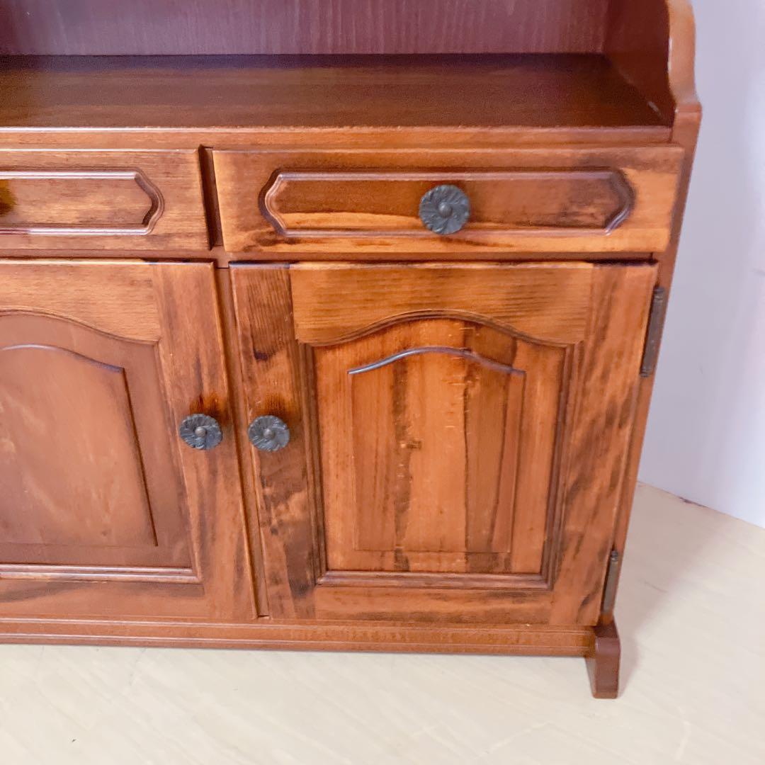 karimoku カリモク コロニアル 電話台 FAX台 サイドチェスト 木製