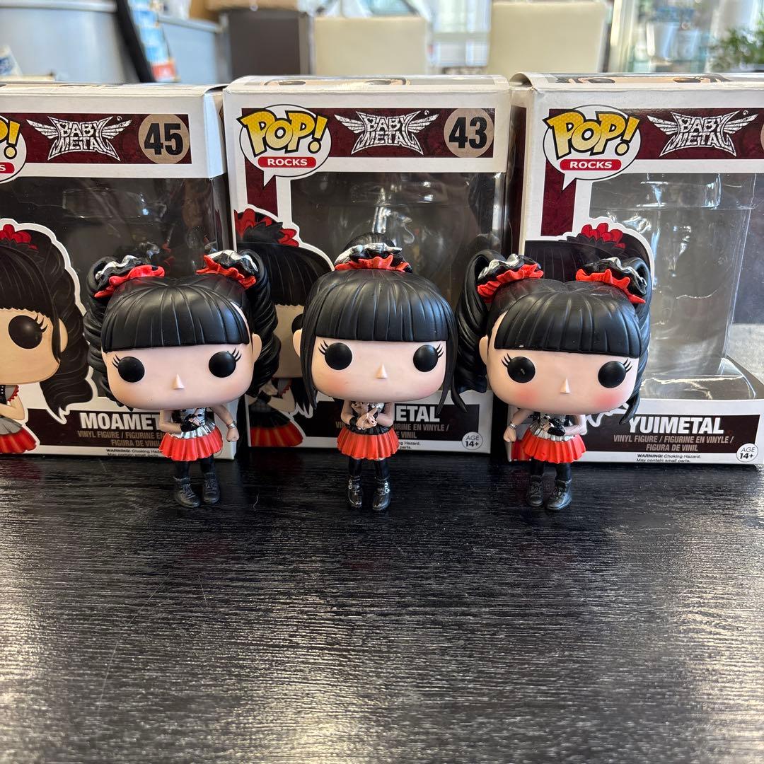 BABYMETAL FUNKO POP! ROCKS 3体セット