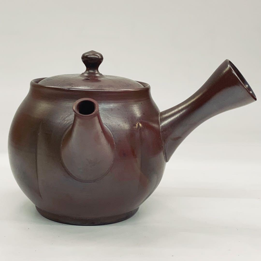 【茶注20    常滑焼】吉川秀樹（雪堂）共箱