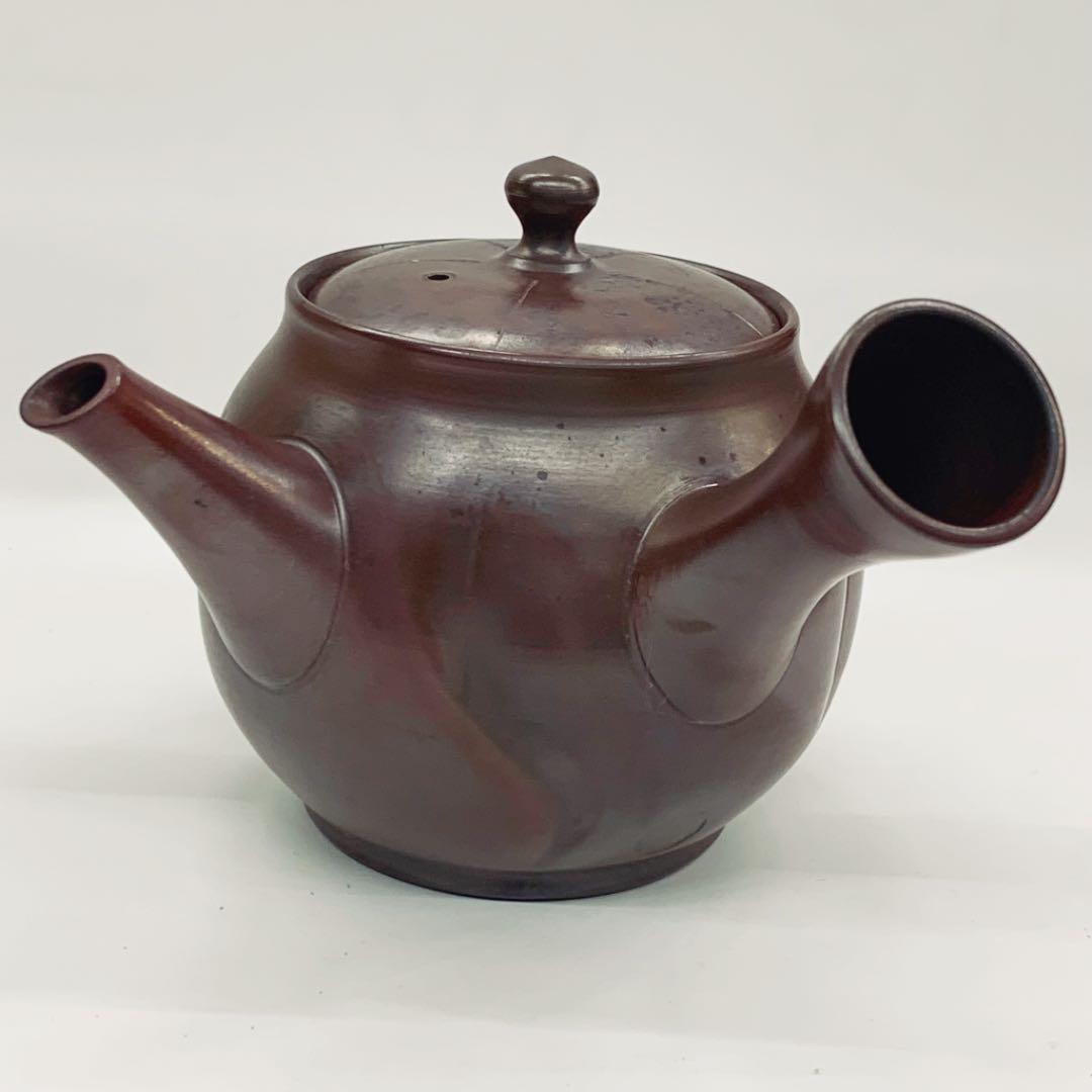 【茶注20    常滑焼】吉川秀樹（雪堂）共箱