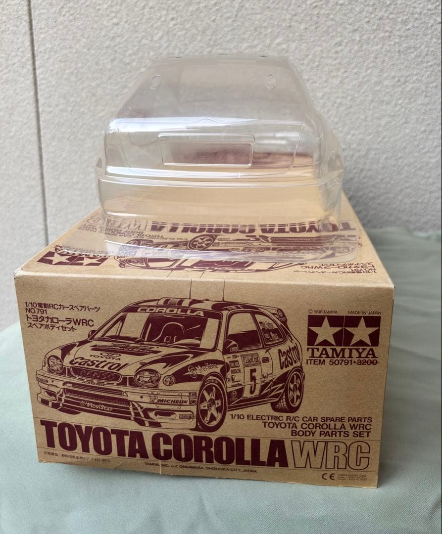 TAMIYA カローラWRC ボディ　未使用品