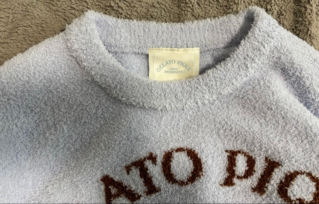 美品！完売品！ジェラートピケ　スヌーピージャガードプルオーバー&ロングパンツ