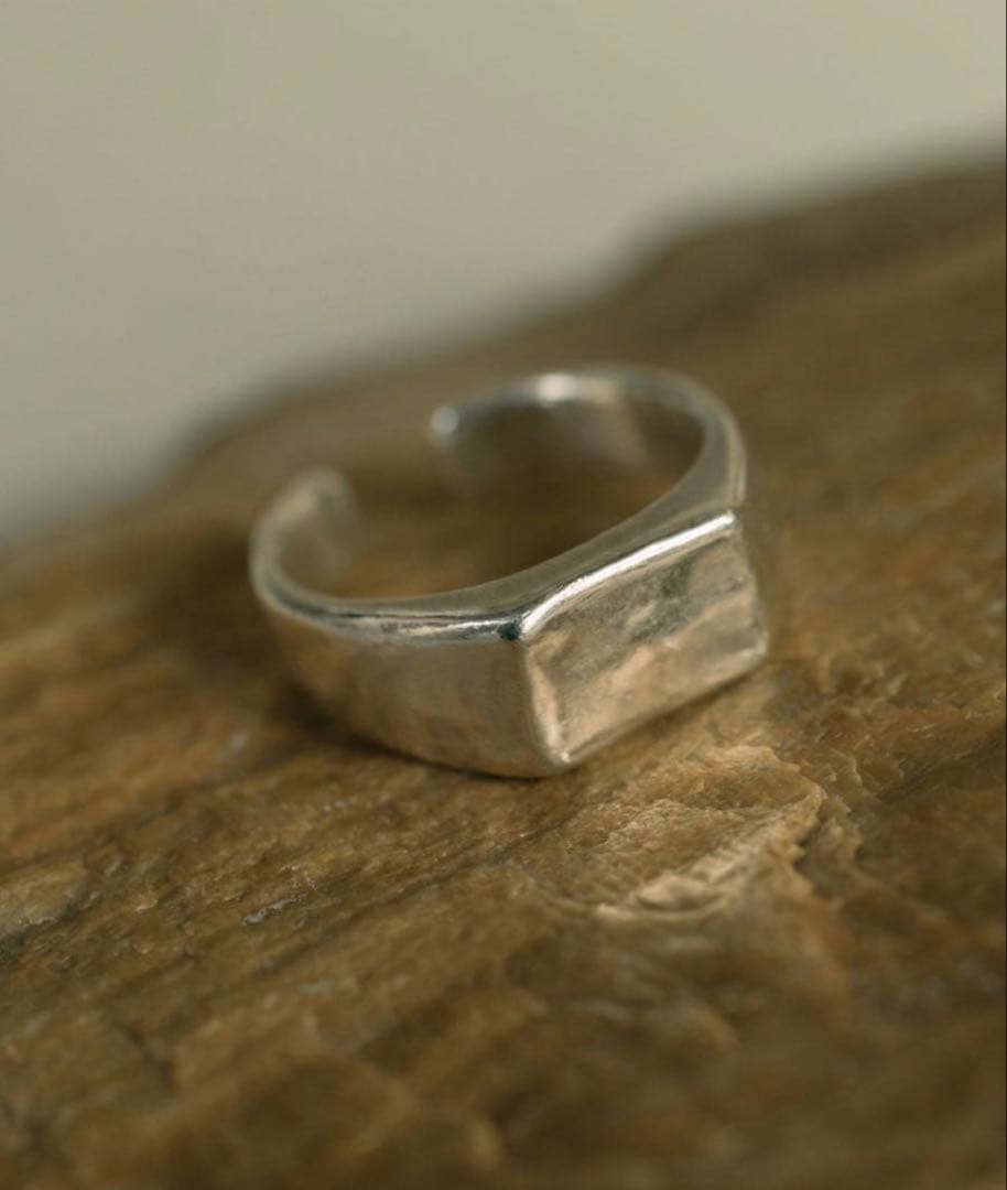 最終値下げ 完売品【LURAKU】（調節可）/ シルバー925リング