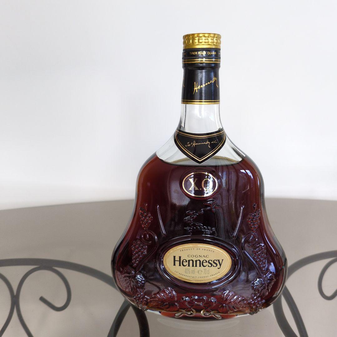 Hennessy XO コニャック古酒　 金キャップボトル700ｍｌ未開封 ヘネシー Hennessy XO 金キャップ グリーンボトル 700ml ブランデー