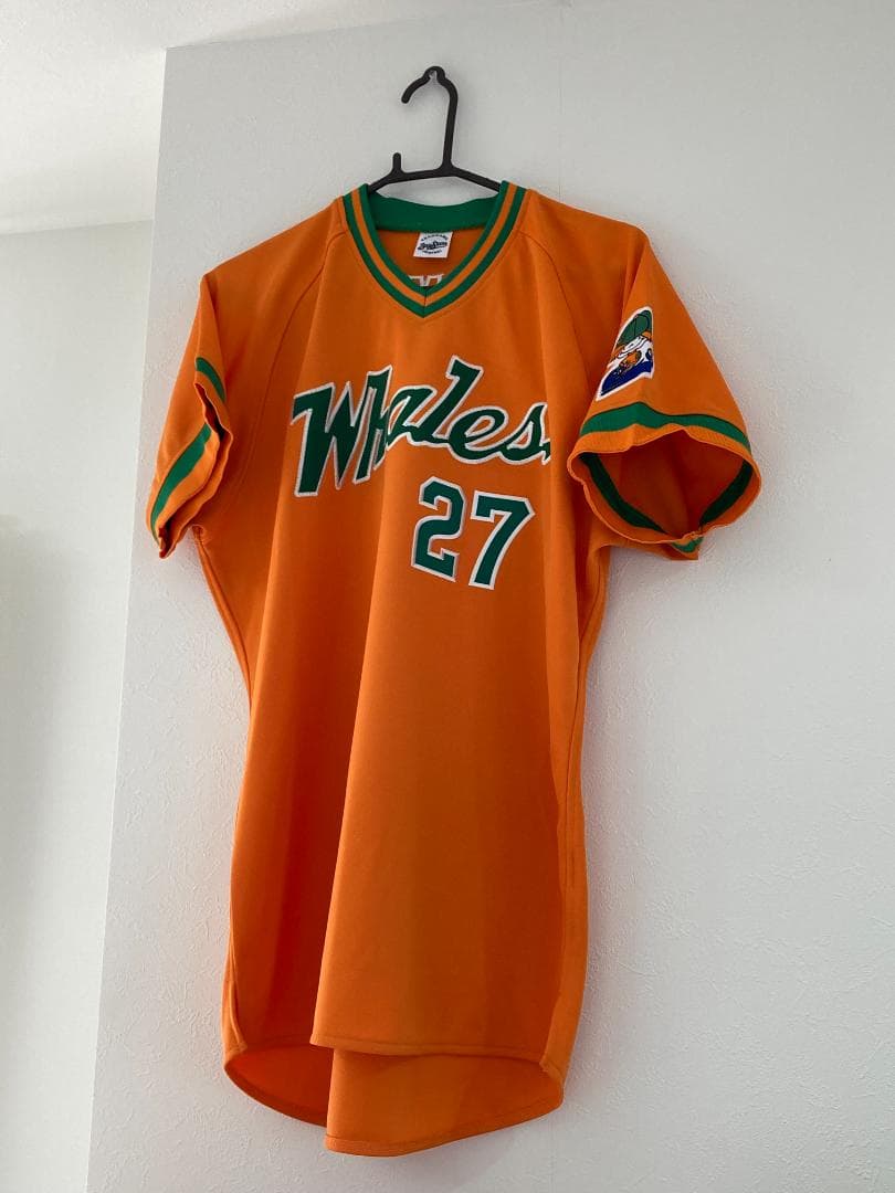 大洋ホエールズ 平松政次 選手 背番号27 復刻ユニフォーム - メルカリ