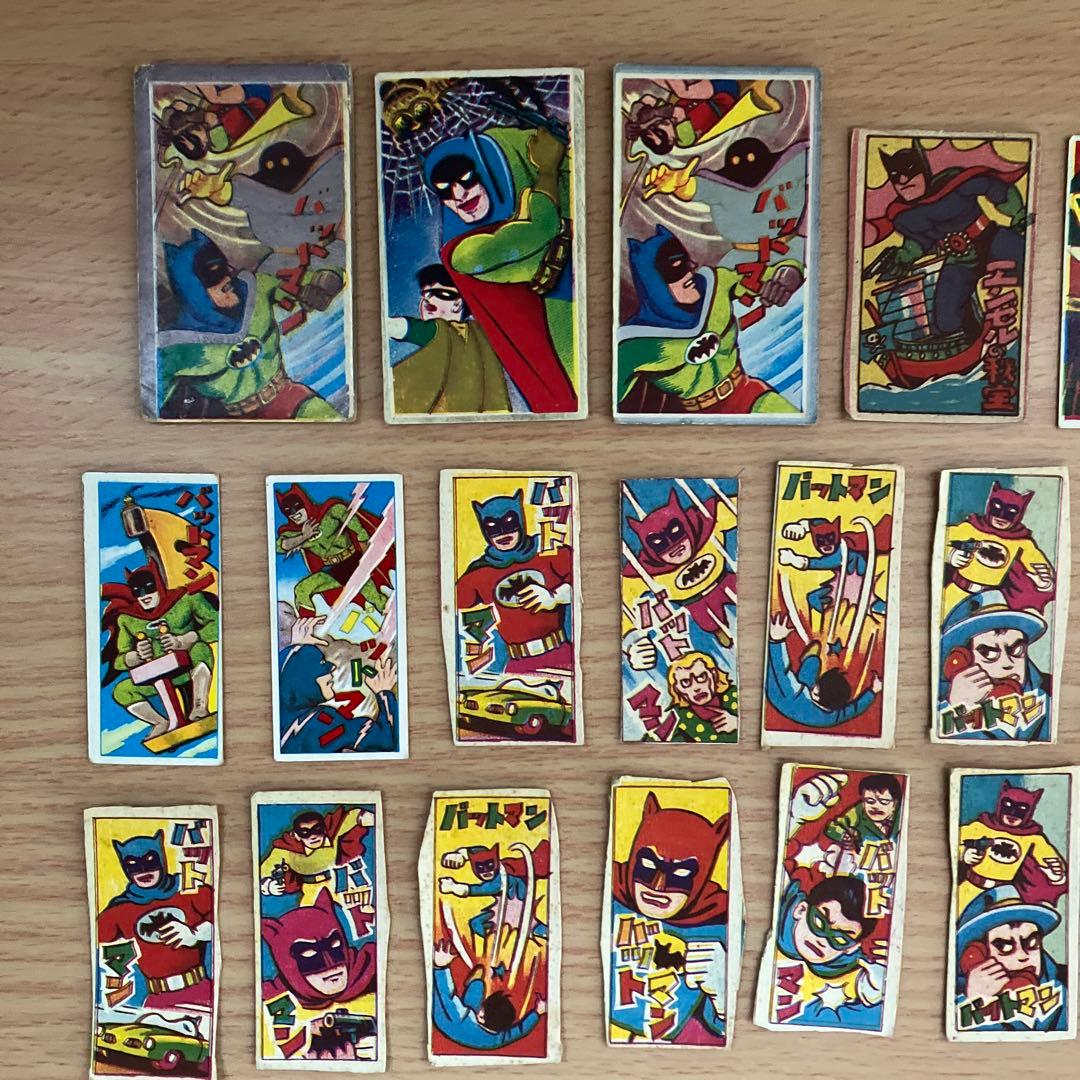 昭和レトロ★★めんこ メンコ 面子 ★バットマン★30枚
