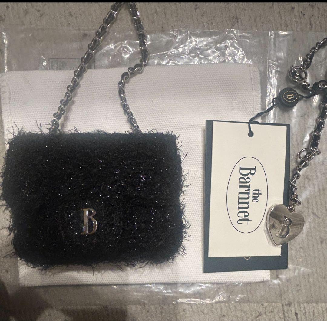 The Barnnet ツイードチェーン ベルトミニバッグ