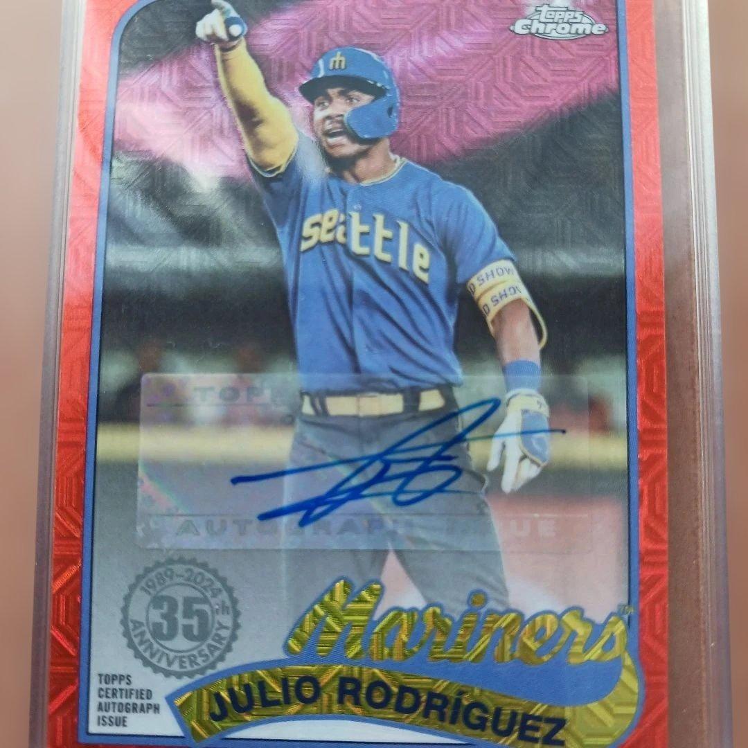 フリオ　ロドリゲス直筆カード