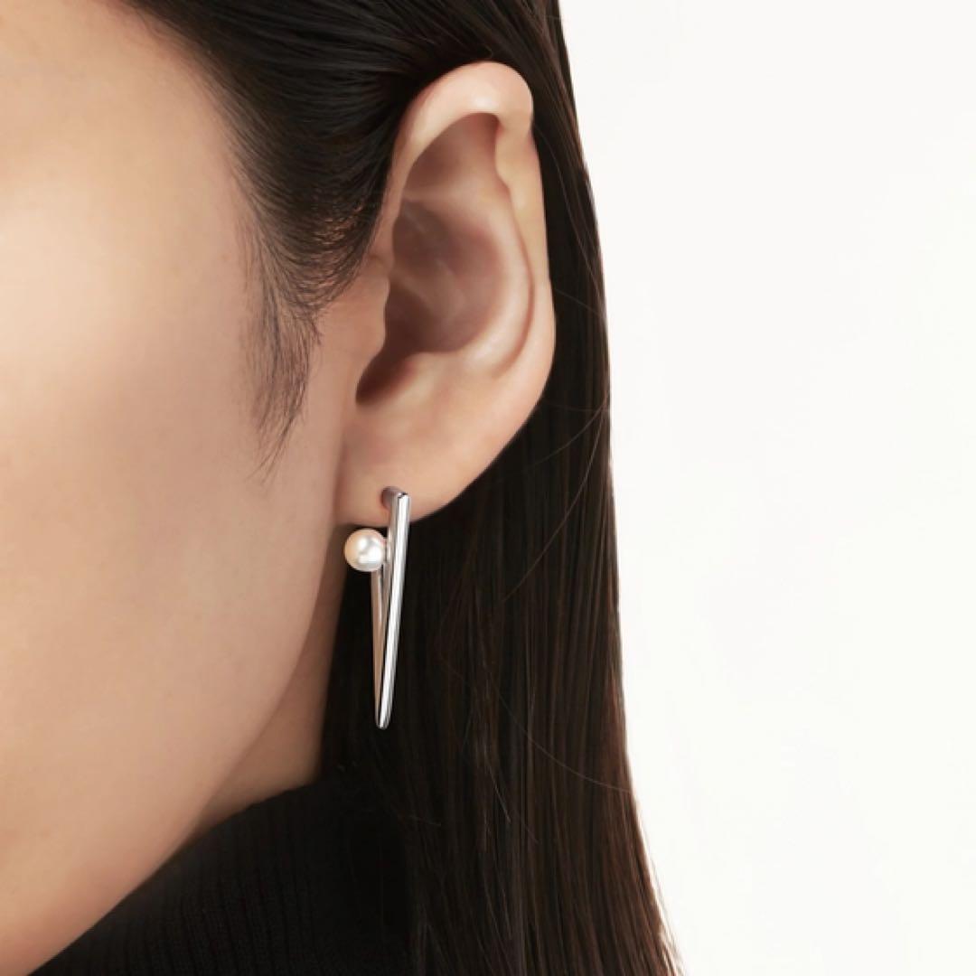 MIKIMOTO Vコード ピアス ネックレス アコヤシルバー ミキモト - メルカリ