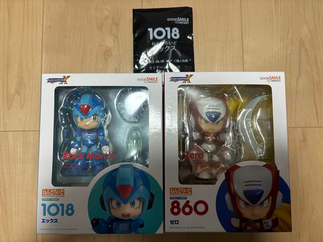 ねんどろいど ロックマン X エックス ゼロ 特典