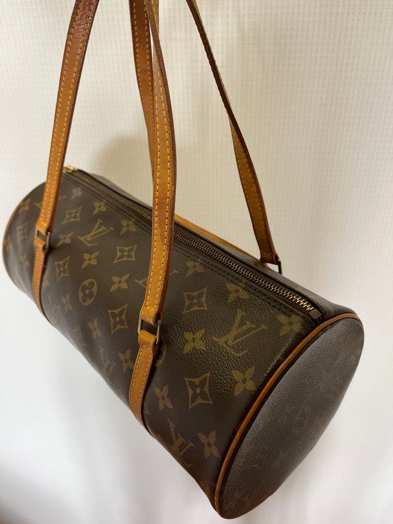 ルイヴィトン パピヨン30相当 ハンドバッグ ポーチ付