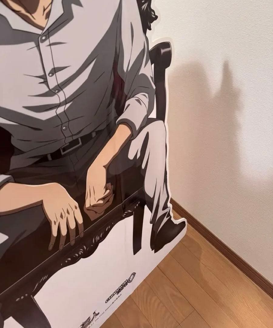 進撃の巨人 リヴァイ 等身大パネル キャラウムカフェ 受注生産品 2種セット