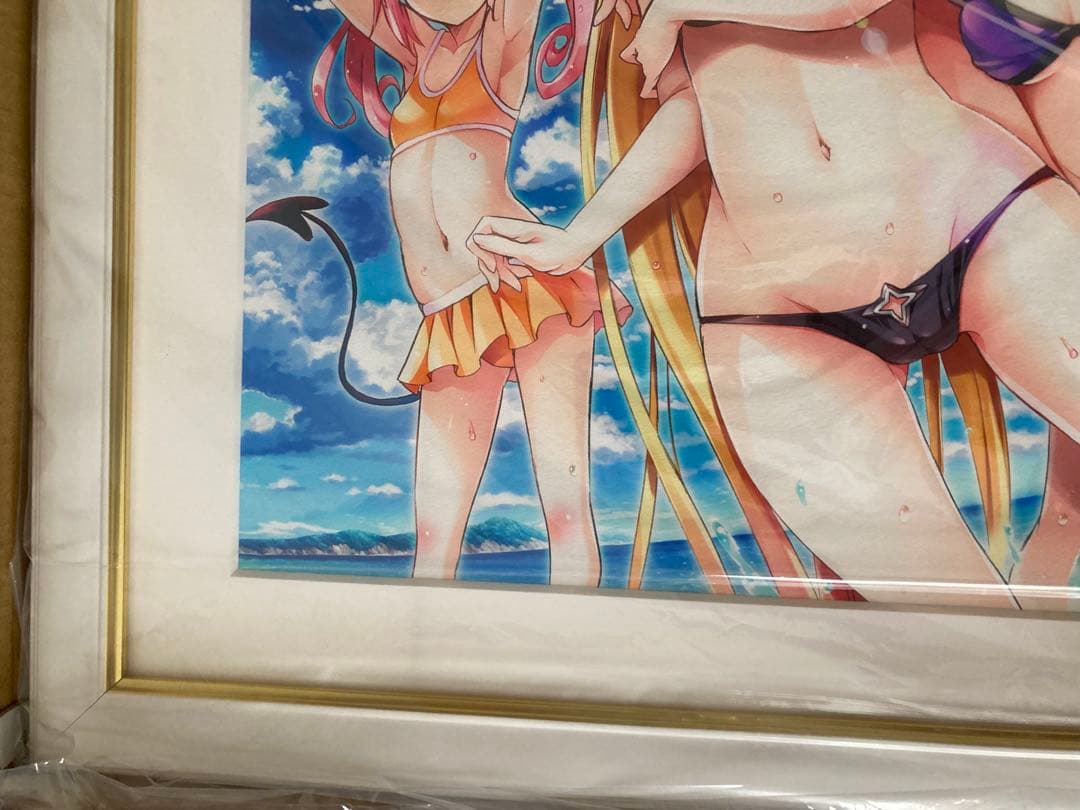 ToLOVEる　プレミアムカラーアート　太陽と水着！ 15周年記念原画展