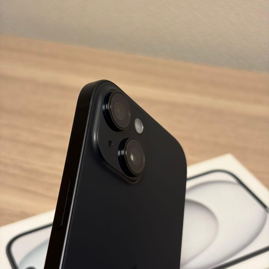 極美品】iPhone15 128GB ブラック SIMフリー iPhone15 128GB ブラック