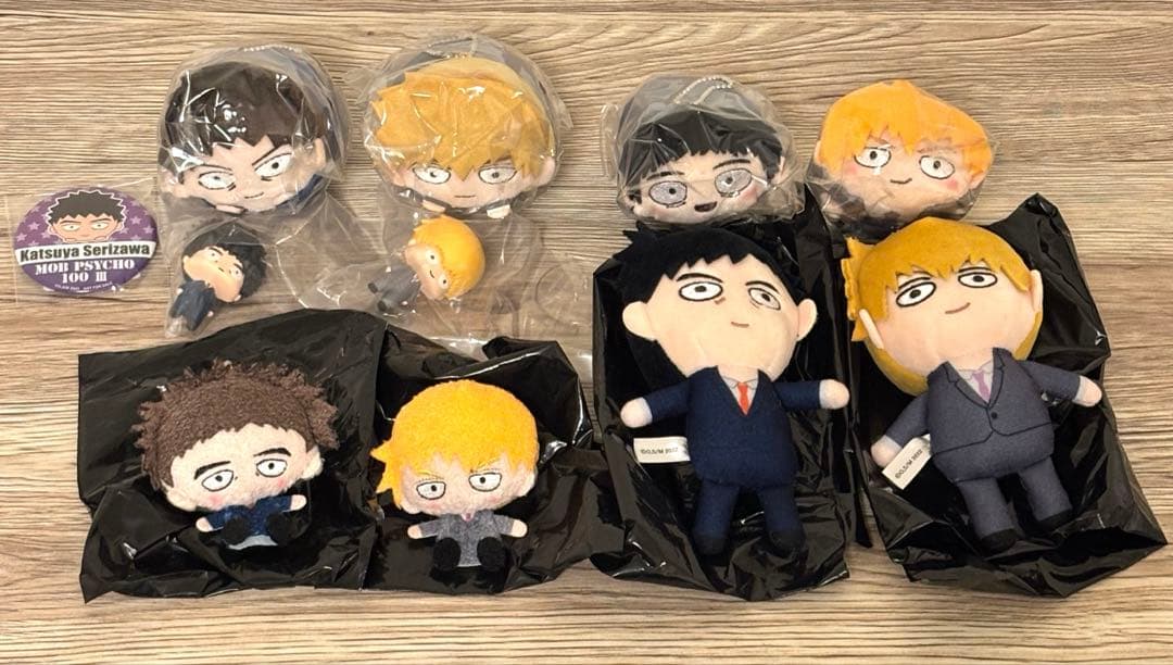 モブサイコ100 霊幻新隆　芹沢克也　グッズセット　(期間限定お値下げ中) モブサイコ100 Ⅲ】アイス型キャンディ《芹沢克也》 | Ouchi de -オウチデ-