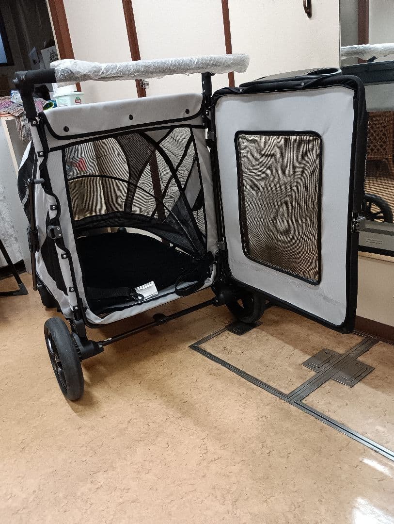 折りたたみ式ドッグカーグレー - www.properties-gate.com