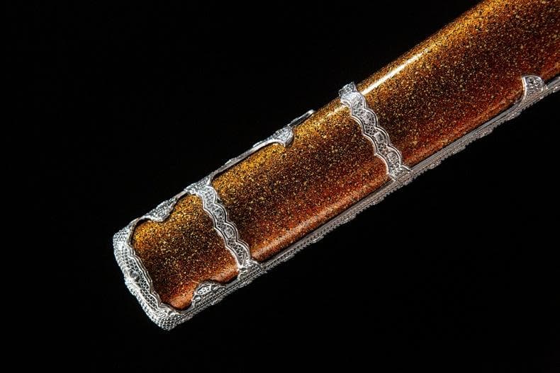 鏡面半太刀 日本刀 模造刀 居合刀 武士道 武蔵 鑑賞用 手鍛造打