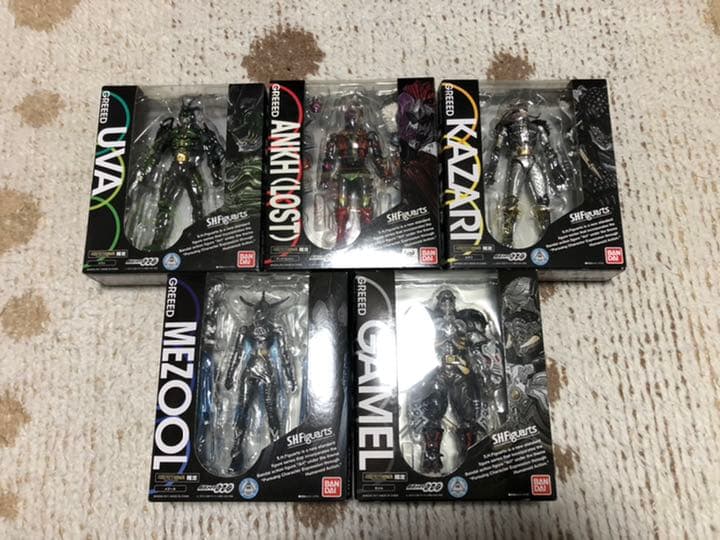フィギュアーツ グリードセット SHFiguarts 仮面ライダー グリード