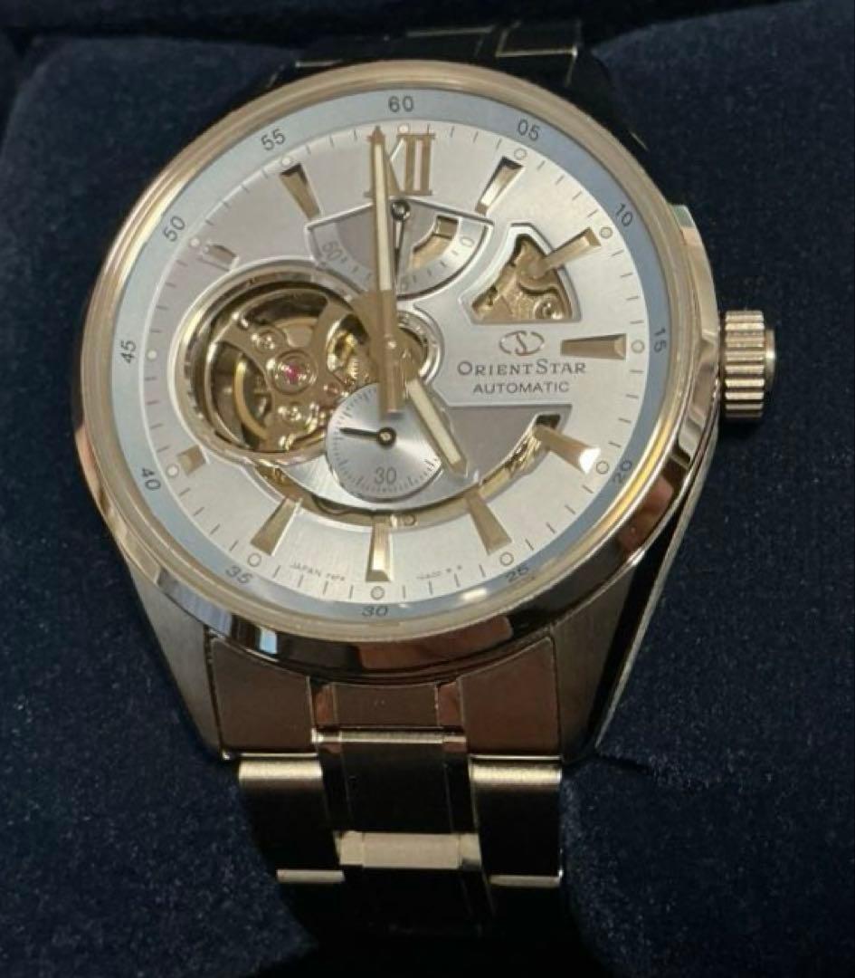 ORIENT STAR モダンスケルトン ムービングブルー （限定色）