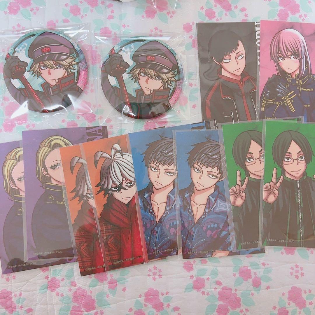 桃源暗鬼 コミケ アフコミ C107 C106 ベースヤード 缶バッジ カード