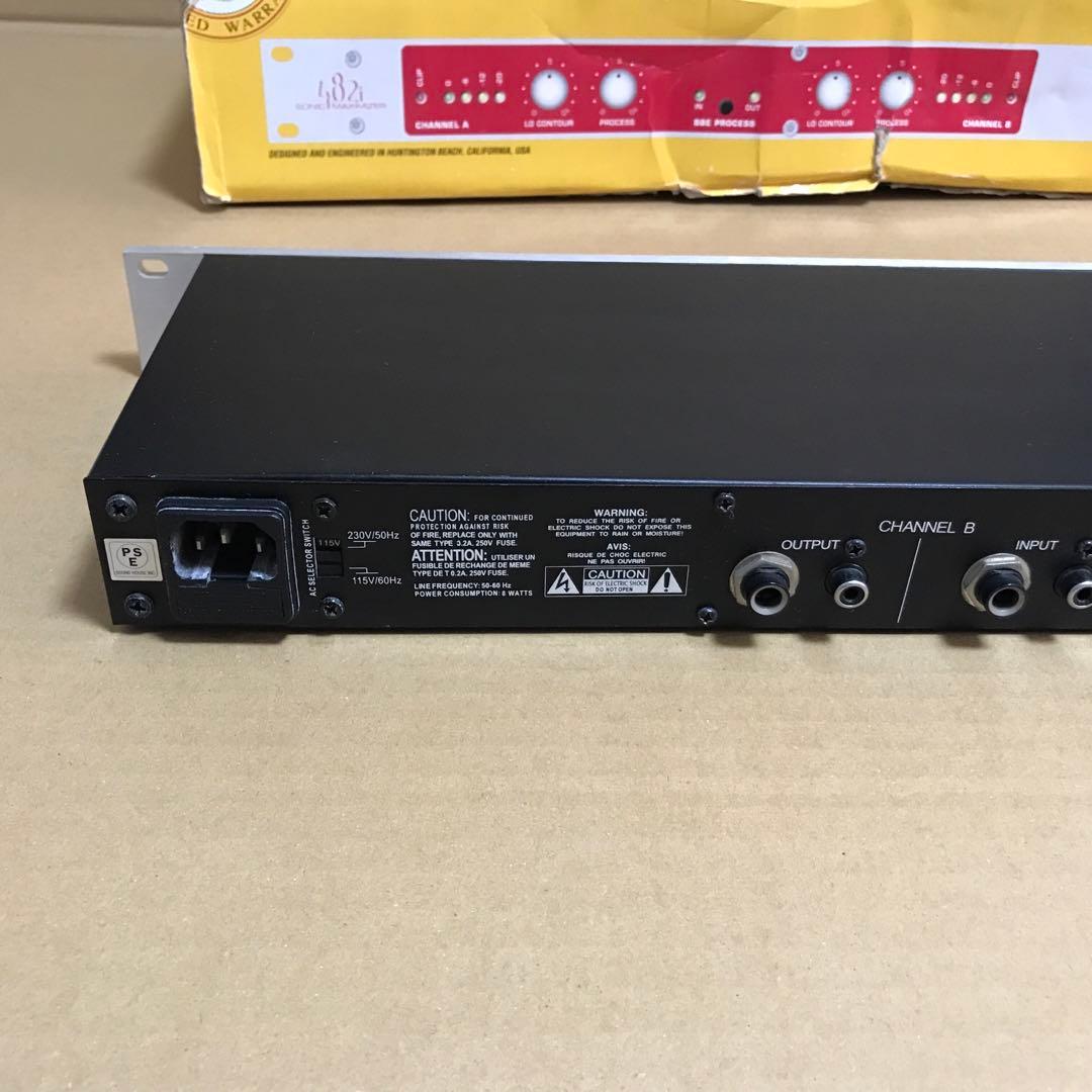 BBE ソニックマキシマイザー　482i