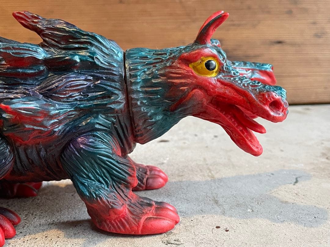 火山怪獣バロン マルサン ソフビ