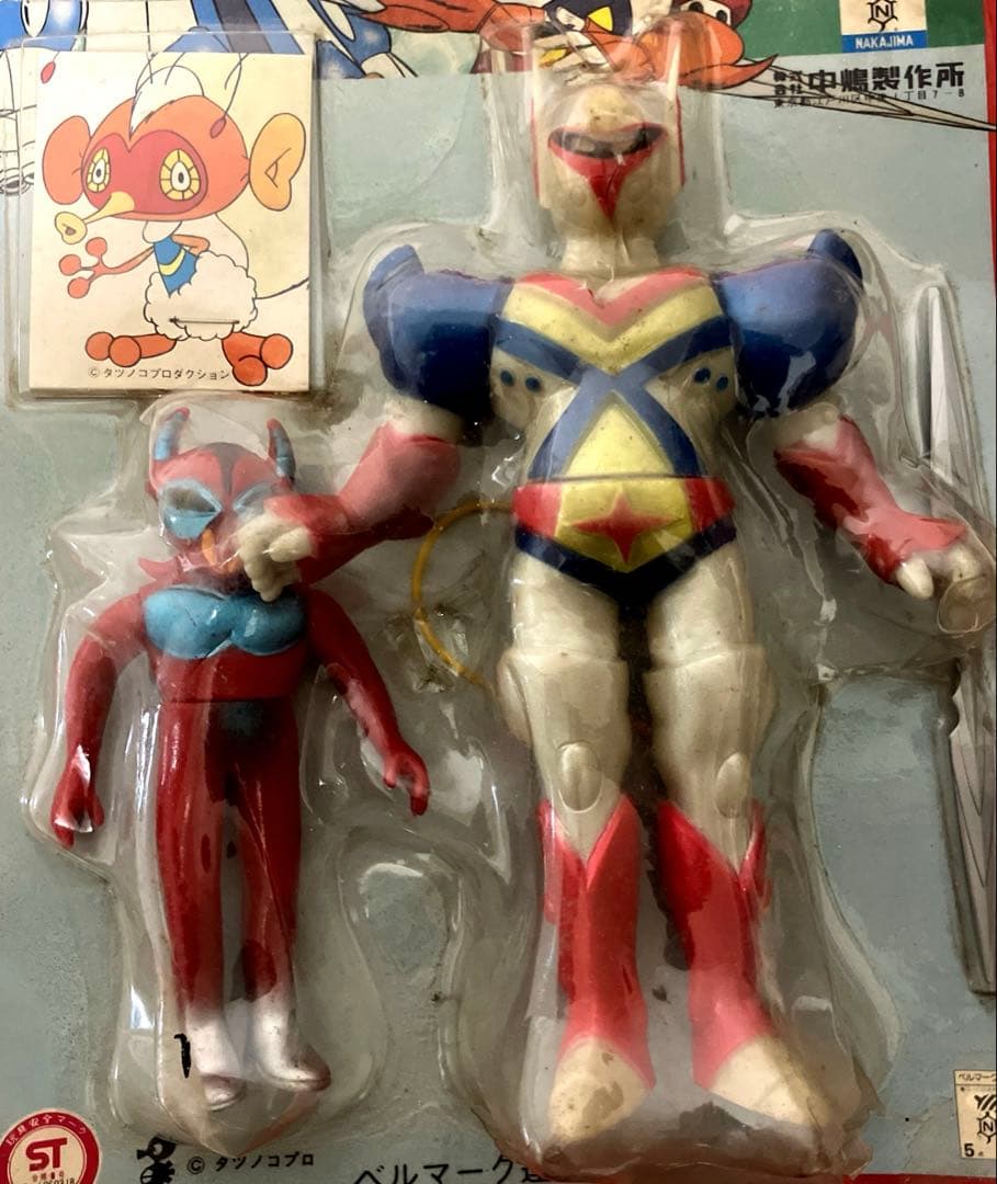 当時物　宇宙の騎士　テッカマン　ソフビ　未開封