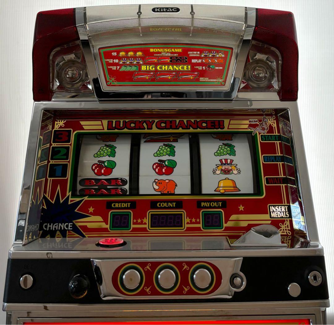 パチスロ実機【ジャンキージャグラー】コイン不要機付 無段階