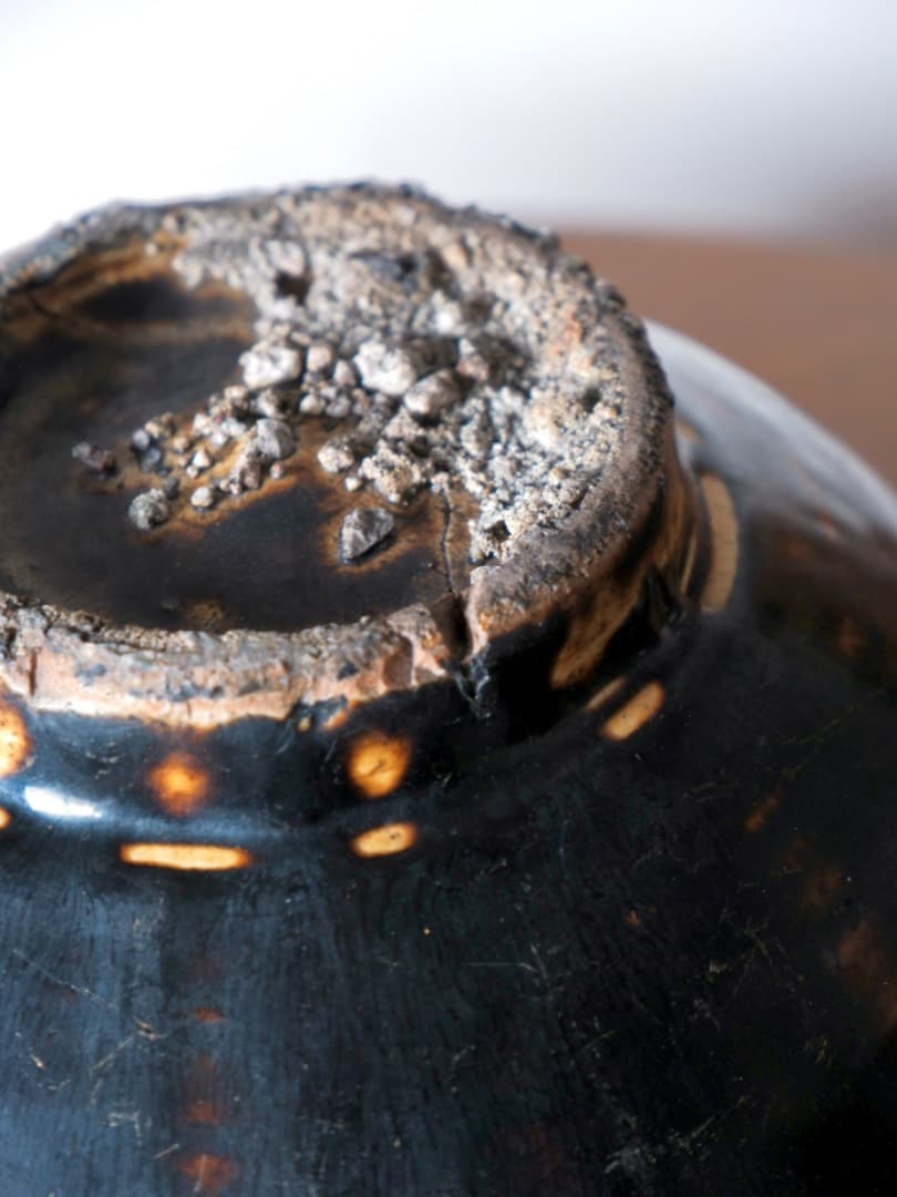 李朝 朝鮮美術 飴釉 面取大壷 華道具 花瓶 古民藝