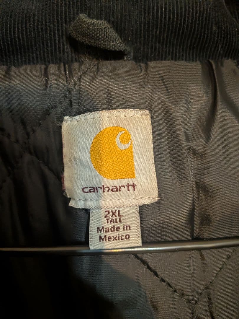 Carhartt トラディショナルジャケット 企業ロゴ