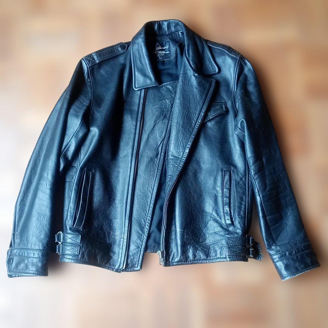 ruler　Sakakihara 舘ブラック レザー シングルライダース ruler様専用 Sakakihara 舘ブラック レザー シングルライダース