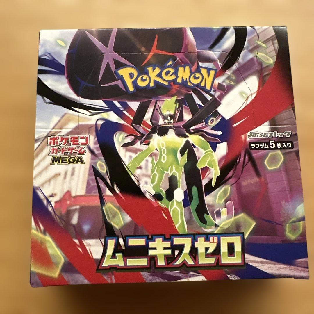 ポケモンカード　ムニキスゼロ　box 新品未開封　ジョーシン　シュリンクなし