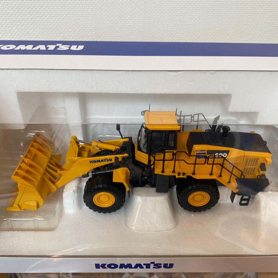 1/50 コマツ WA600-8 ストーンハンドラー ミニチュア Komatsu WA600-8