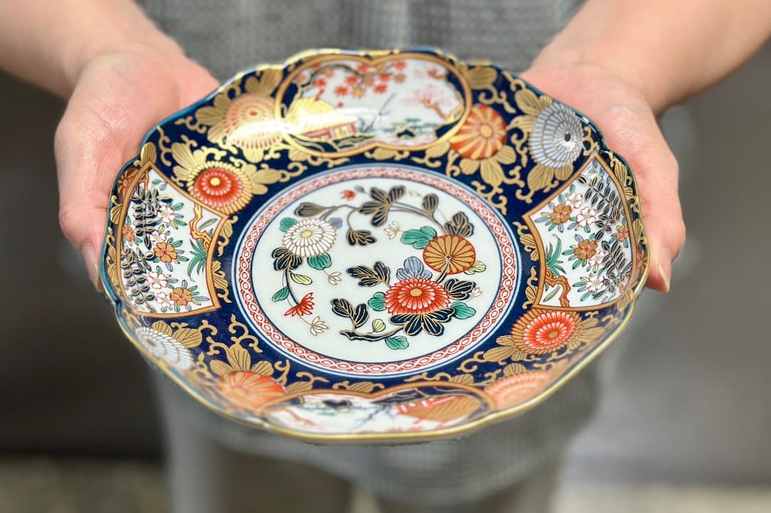 有田焼 伊万里焼 古伊万里 金彩 色絵 向付 蕎麦猪口 湯呑み 小鉢10客