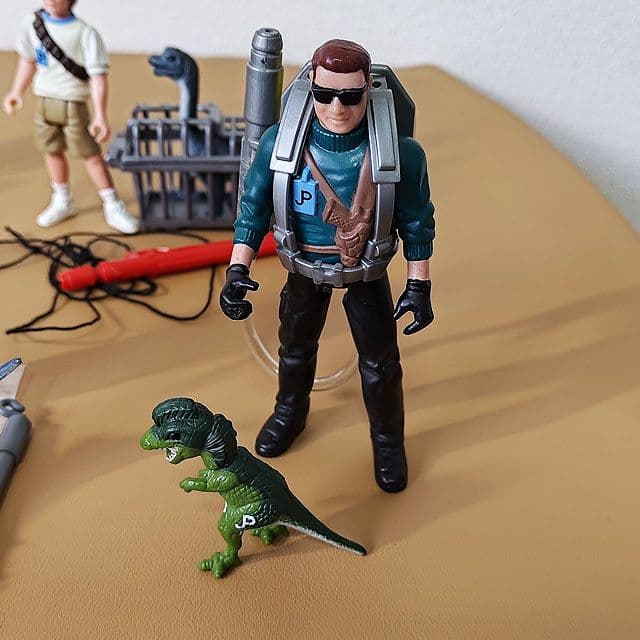 【フィギュア】ジュラシック・パーク 人間セット ケナー　ワールド