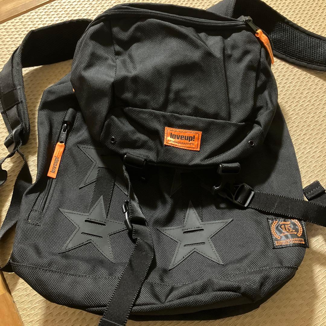 ポルノグラフィティ ラバップ限定リュック ポルノグラフィティlove up